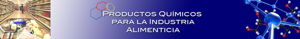 Banner Productos Quimicos Industria Alimenticia