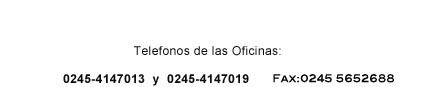 Telefonos Oficinas OMG Quimicos 